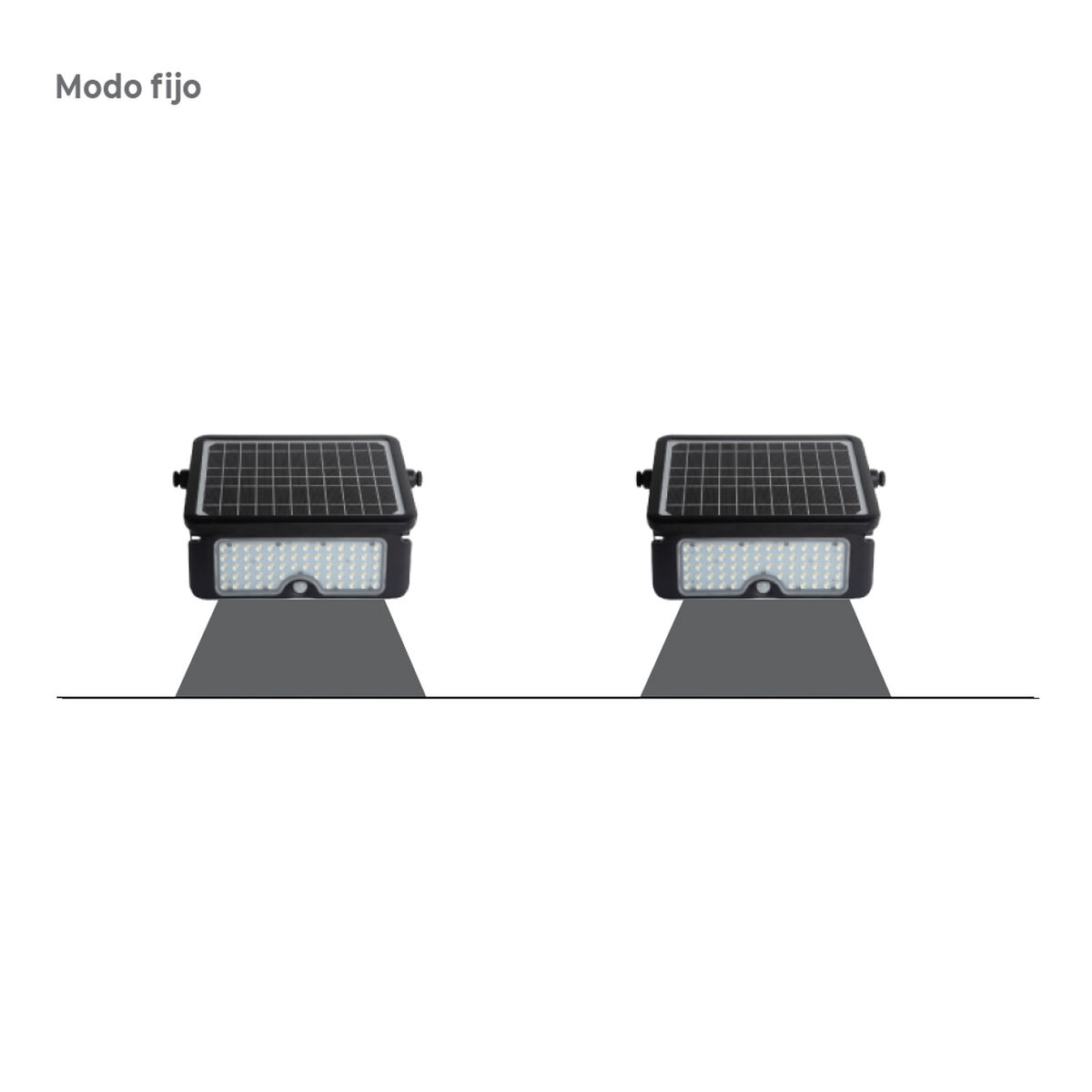 Applique LED EDM 31844 Nero 10 W 1150 Lm (6000 K)